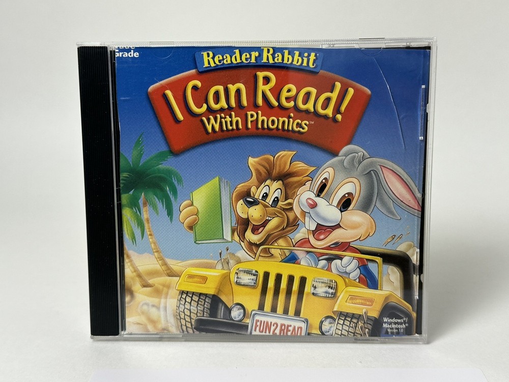 Learning Company Reader Rabbit - I Can Read! With Phonics (PC /Mac, 2000) Tested