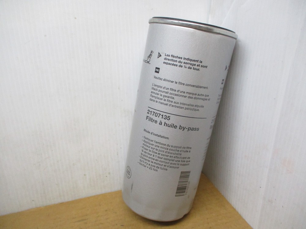 Mack 21707135 Bypass Lube Filter
