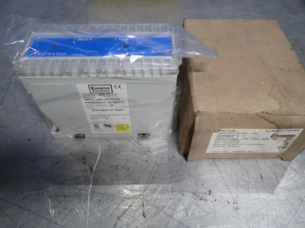 CROMPTON 256-PLLU PROTECTOR RELAY 10210123539