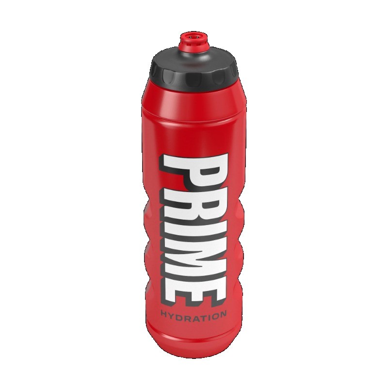 Prime Hydration Squeeze Bottle, 1L - RED