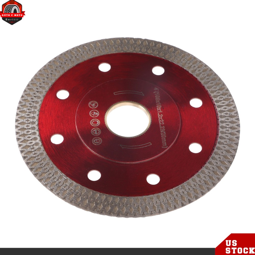 High Quality Diamond Cutting Wheel Blade 20 Pack 4" with A Super-Thin Design