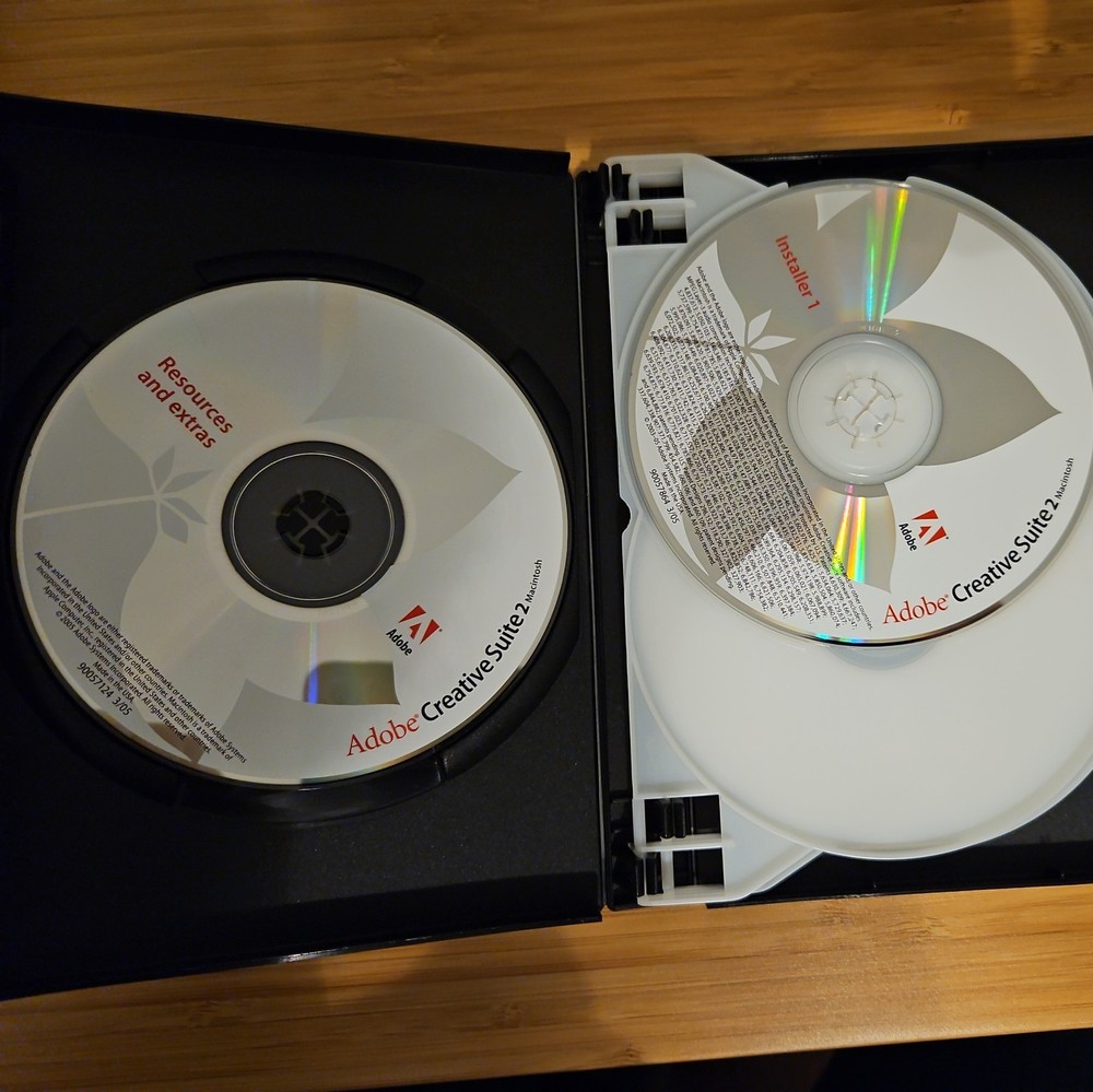 Adobe Creative Suite 2 Premium For Apple Mac - 6 Disc Set (Used)