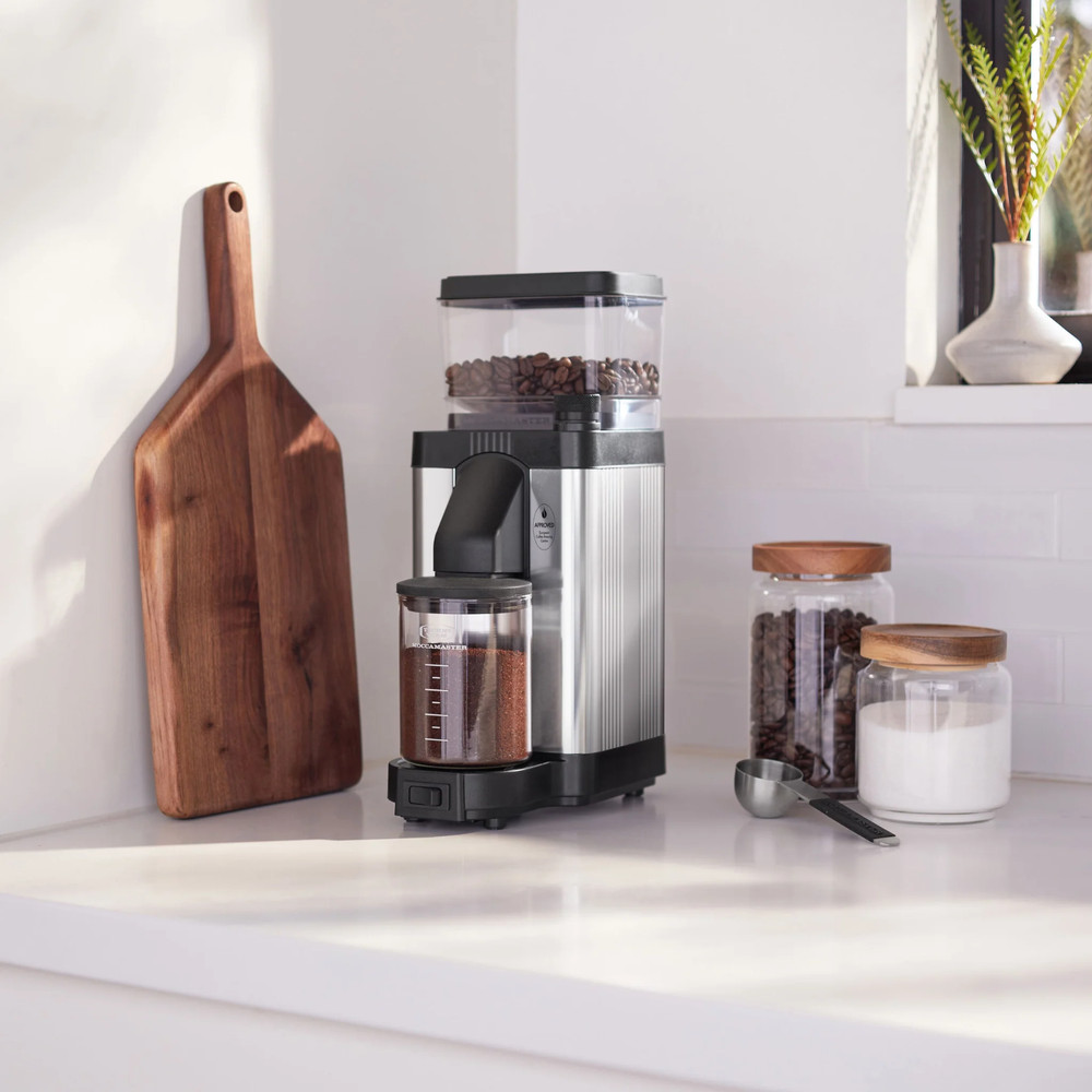 Moccamaster Technivorm KM5 Burr Grinder Polished Silver - SHIPS SAME DAY! 🚚