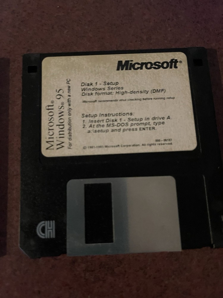 Windows 95 Boot Disk And 13 More
