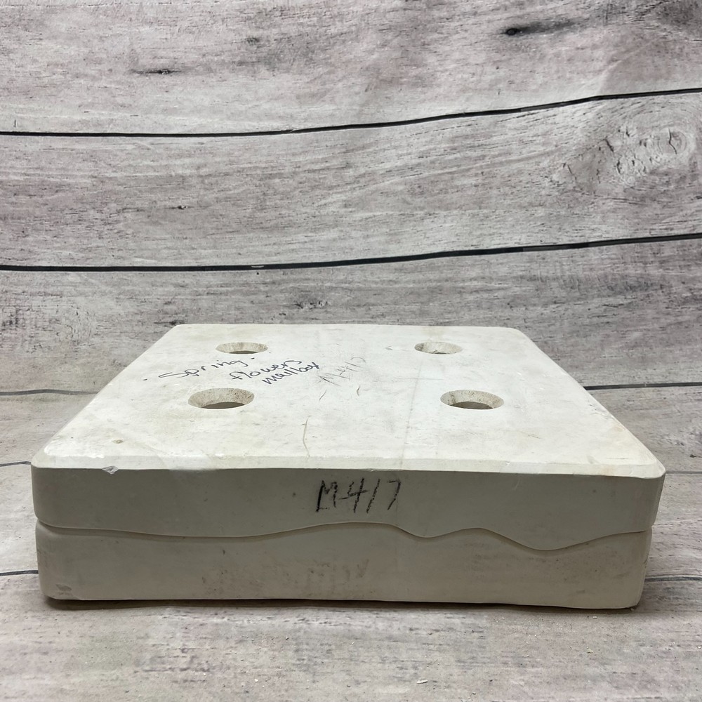 Macks Mold Ceramic Casting Mold Spring Flowers & Mail Box