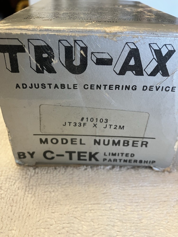 Tru-Ax Adjustable Centering Device Model Number # 10103