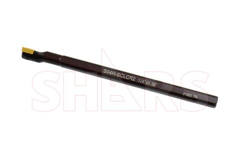 SHARS 1/4 x 4" SCLCR INDEXABLE BORING BAR + CCMT 21.5 INSERT !]