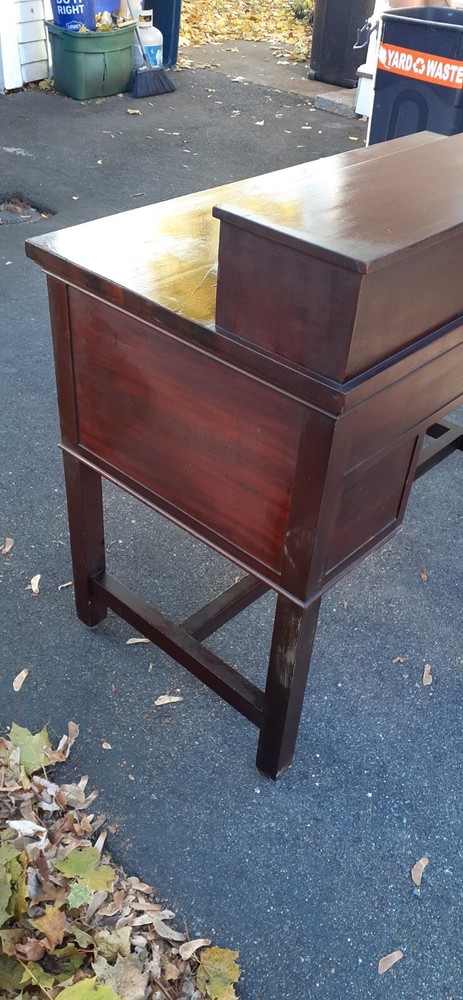 Mahogany desk