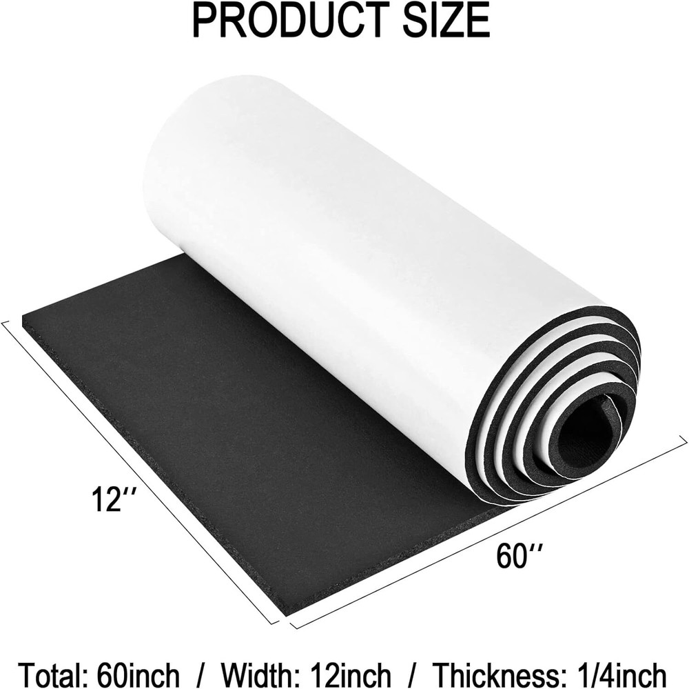 Foam Insulation Neoprene Sheets With Adhesive Multi-Function Soundproof Large