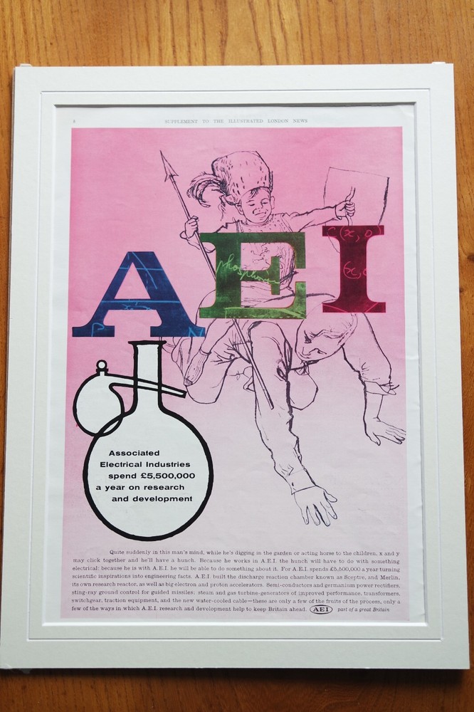 Vintage Advert: Associated Electrical Industries (AEI)