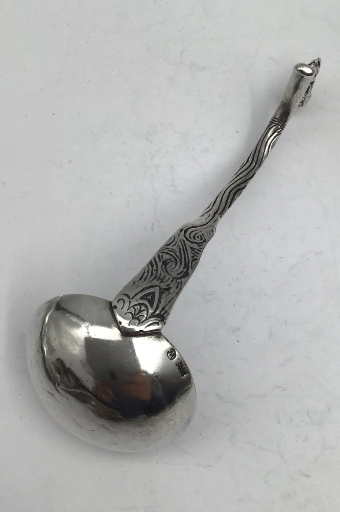 Danish ? Silver Ornamental Spoon