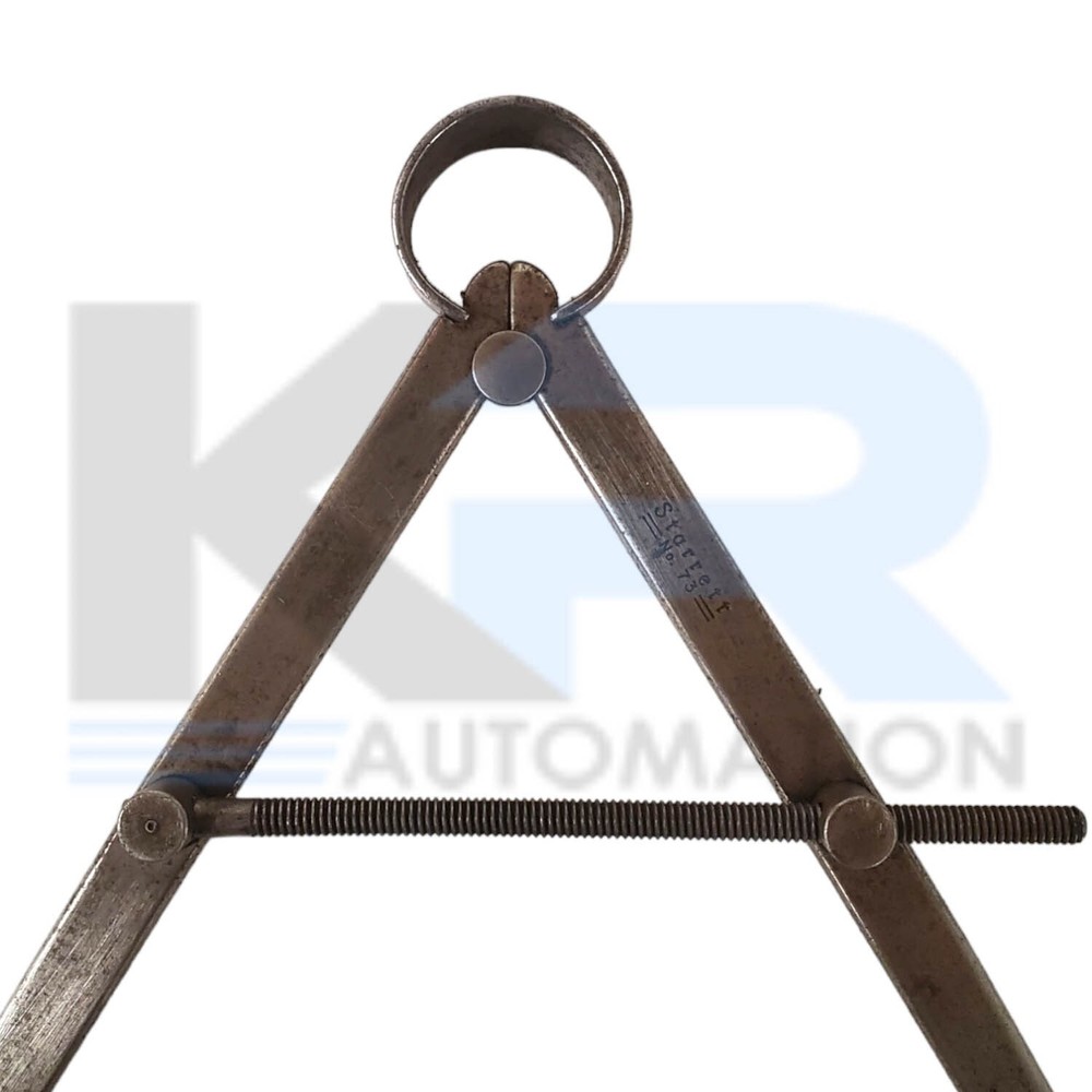 Starrett 73A-12 Yankee Spring-Type Inside Calipers 0 to 12" *READ*