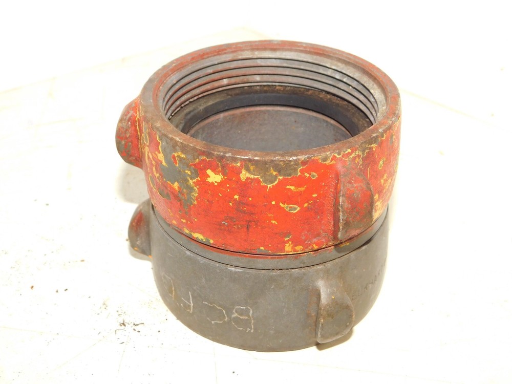 Double Female Elkhart Fire Hose Adapter    #5