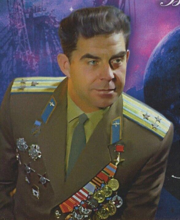 Soviet Spatial Exploration Space Gueorgui Beregovoi Sov. Sheet Mint NH
