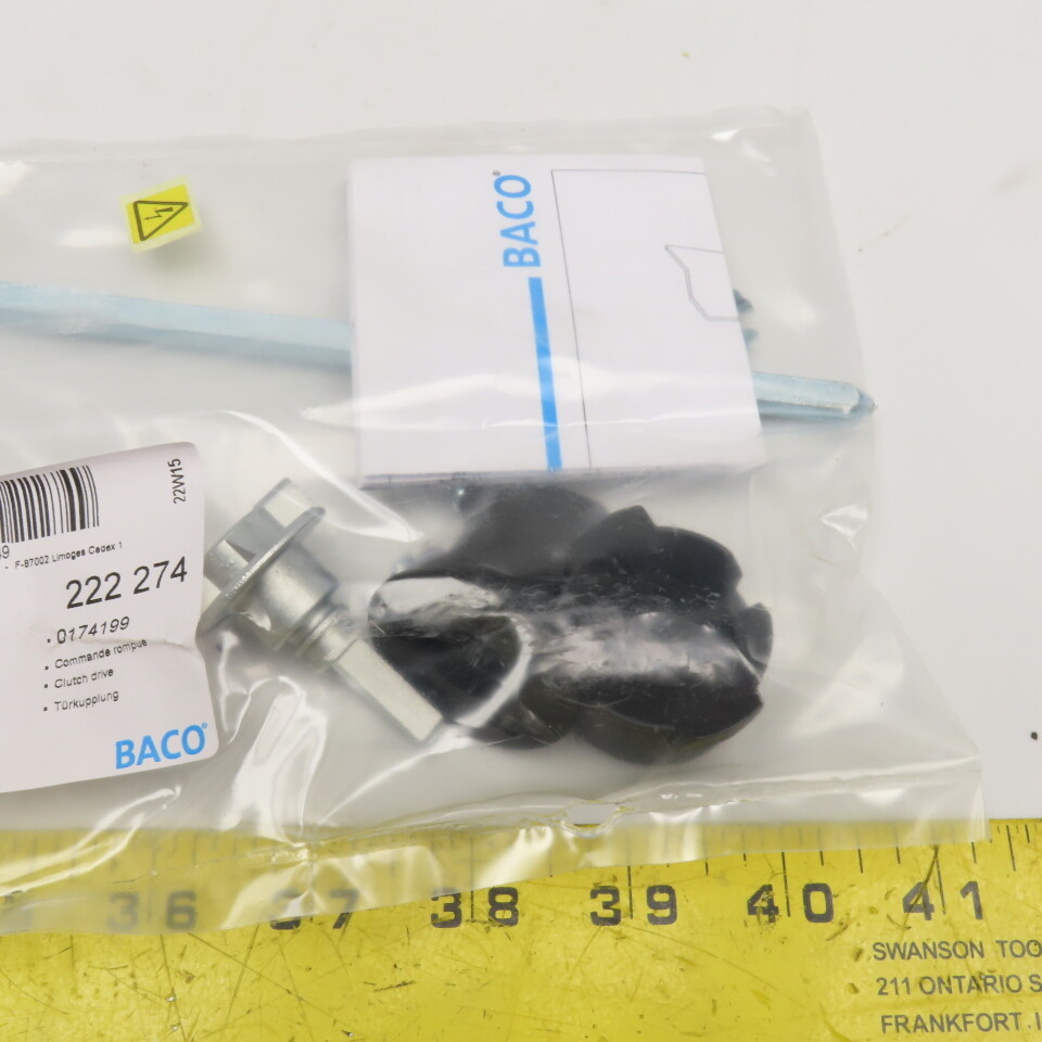 Baco 172201 3 Pole Circuit Breaker Disconnect 50A W/ Panel Operator Accessory