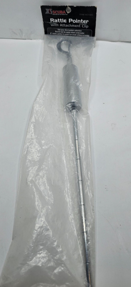 XS Scuba Rattle Pointer with Attachment Clip AC142C