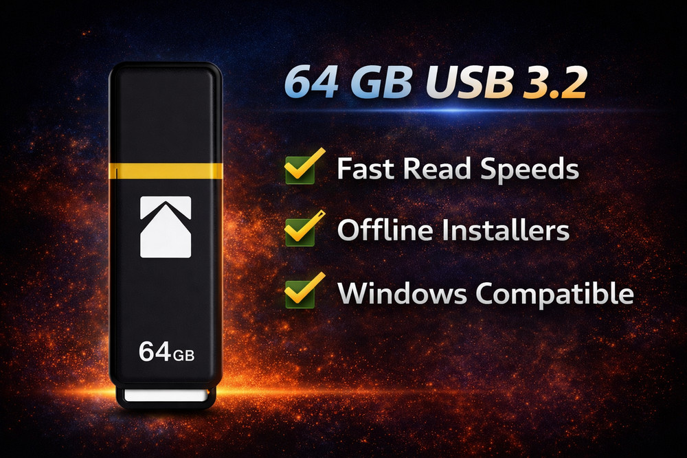 Video Photo Audio Editing Software USB | Professional Media Creator Suite