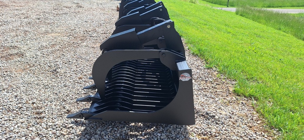 84" Extreme Duty Skid Steer Rock Grapple Withteeth