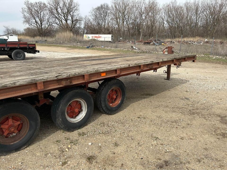 Heavy Equipment Trailer 8x16 with 6 ft drop