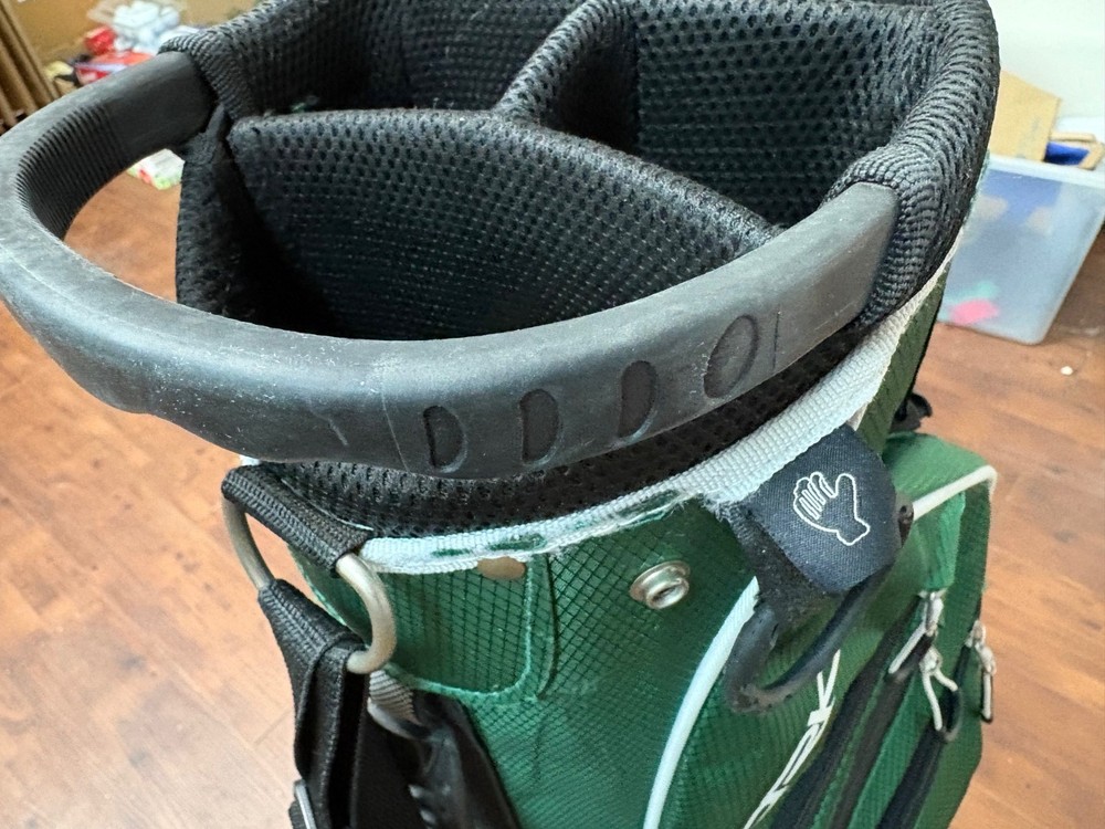 PROSIMMON DRK Lightweight Stand/Carry Bag 4 SECTIONS 5 Zippered Pockets X-Strap