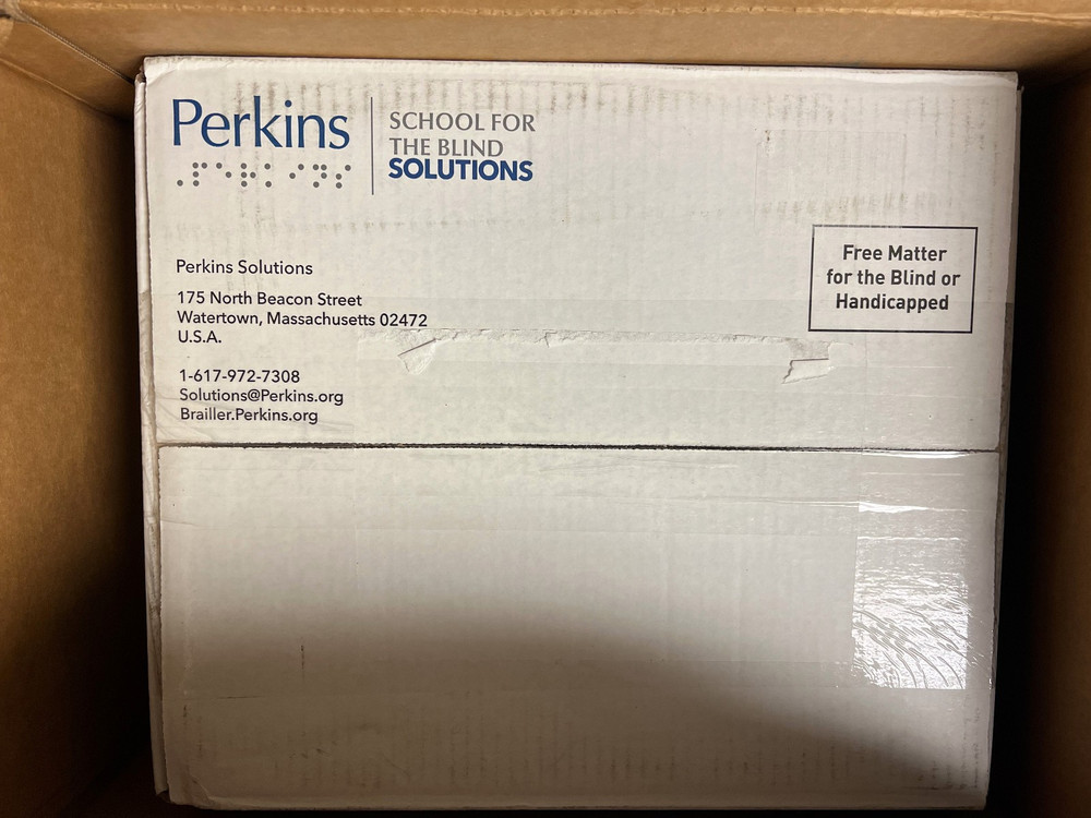 NEW! Perkins Smart Brailler - Midnight Blue