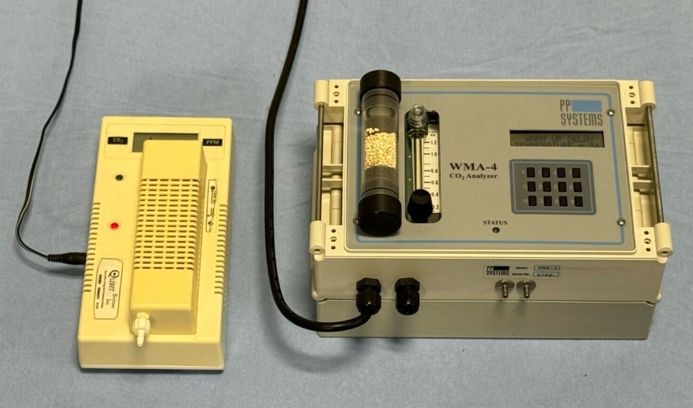 PP Systems WMA-4 CO2 Analyzer & Qubit Systems CO2 Analyzer 0-2000ppm S151