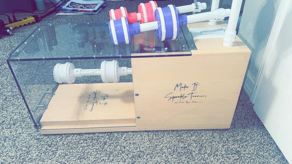 Make IT Sparkle Covered Cup Turner with Chucks