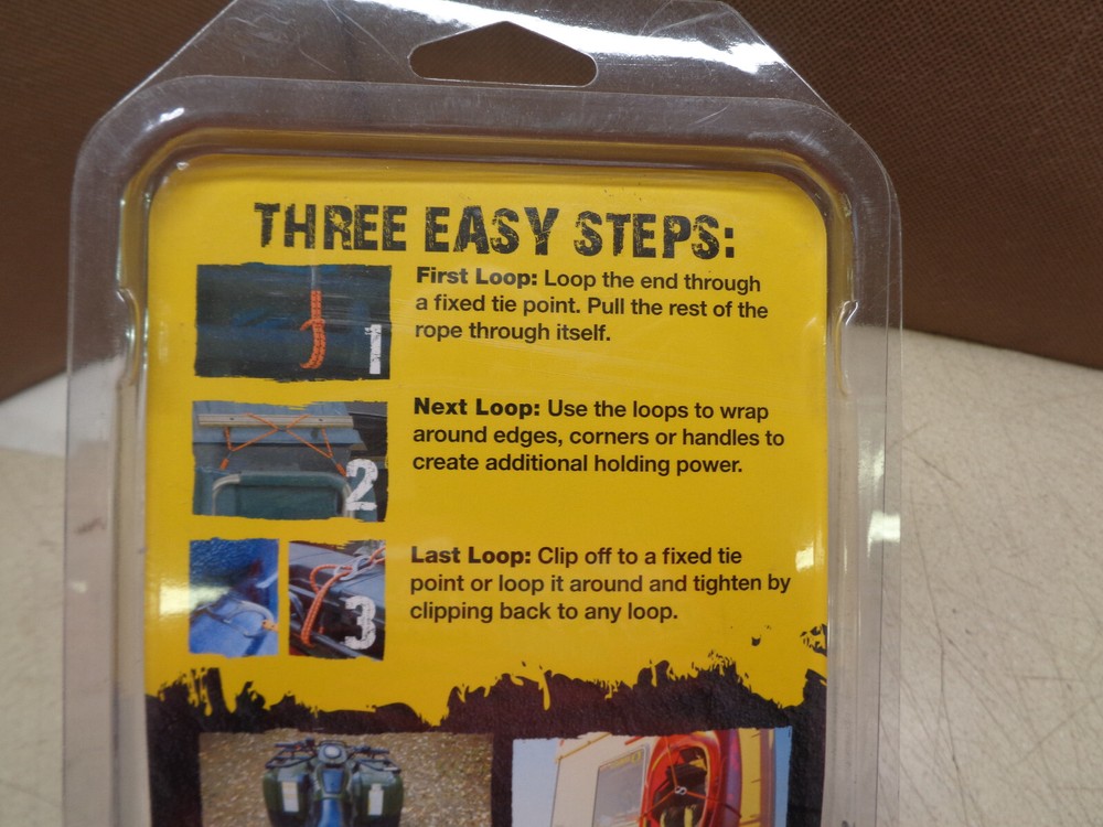 New Original Looprope Cargo Tie Down 5' adjustable Bungee