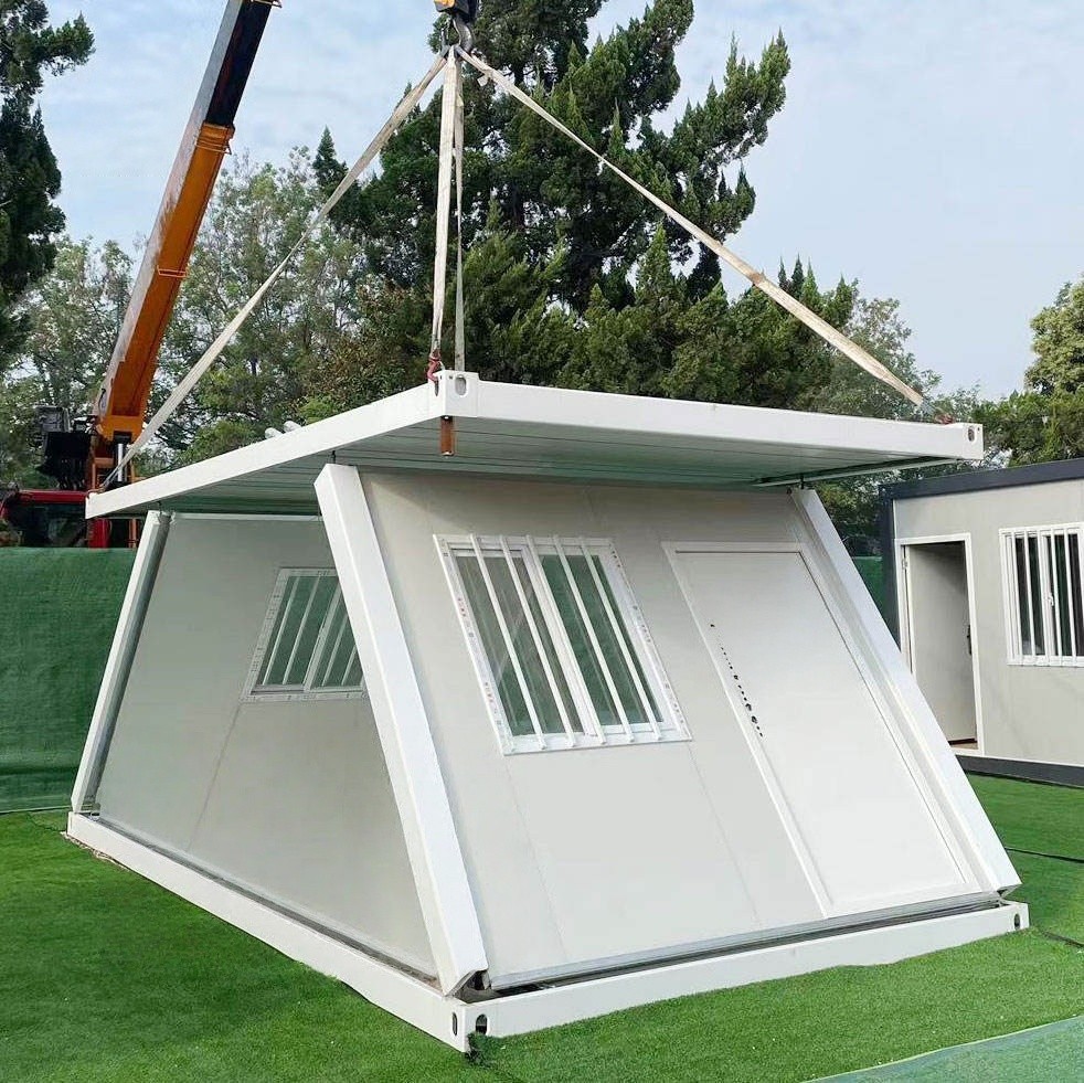 Foldable Container Office Prefab Folding Mobile Home Field Container House20ft