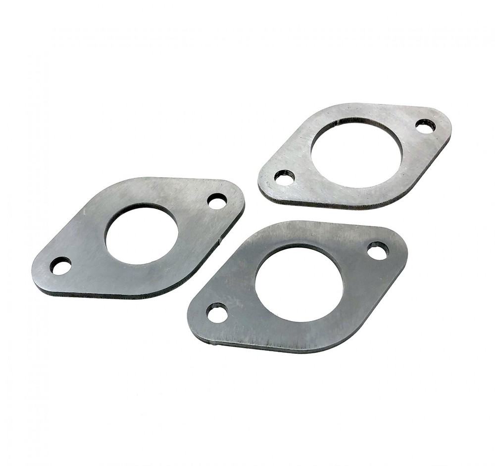 OFFROAD ANONYMOUS Tube Flanges-Shape: Square, Size: 1.5" (Style: Centered)