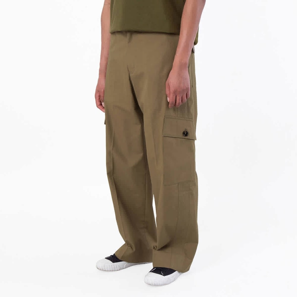 Ferragamo Cotton Canvas Cargo Pants