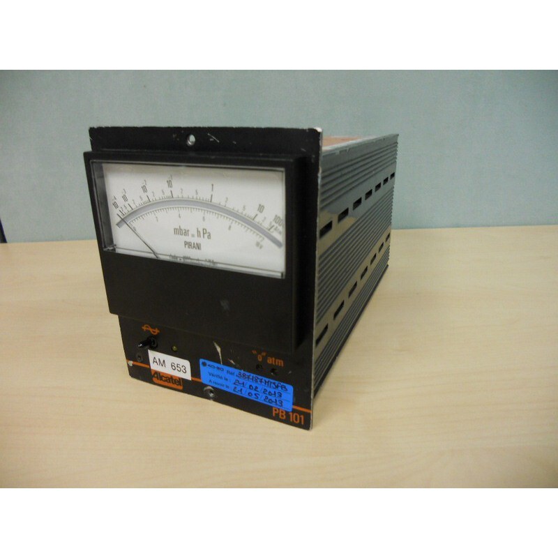 VACUUM MANOMETER ALCATEL / ADIXEN PB 101