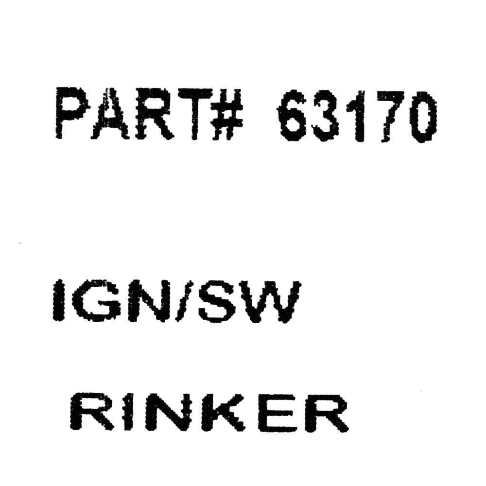 Rinker Boat Ignition Switch Panel 63170 | 310 Express Cruiser