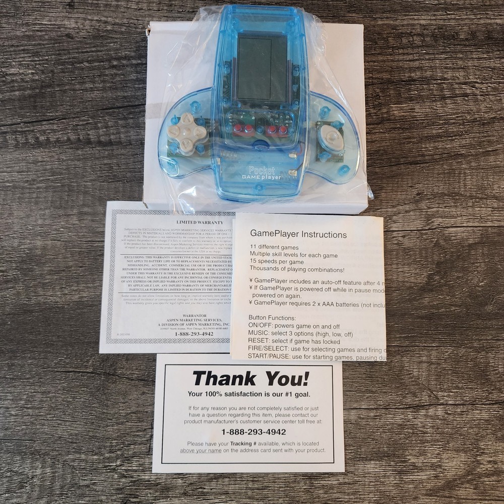 Vintage G73 Pocket Game Player By E&G Giftware LLC