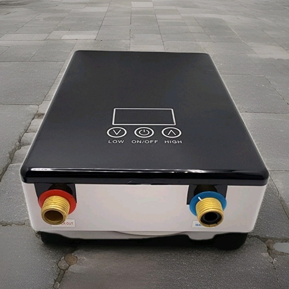 Tankless Electric Water Heater,110V 5500W Under Sink Instant White