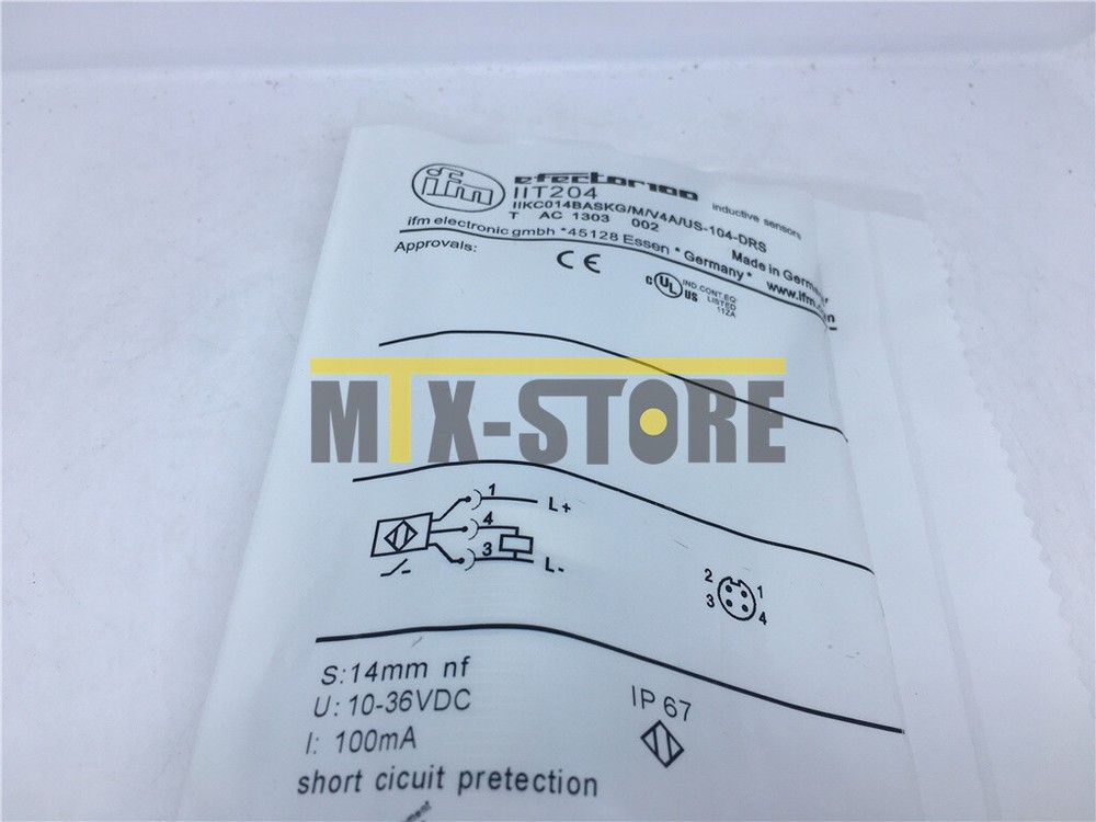 1PCS Brand New IFM Brand new one IIT204 Sensor&Proximity Switch