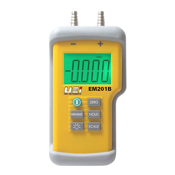 UEi EM201B Dual Input Differential Digital Manometer