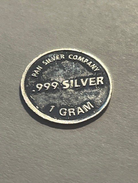 1 Gram Silver Round #16381