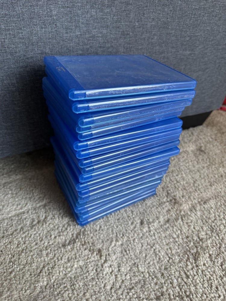 21x Empty Blu-ray Cases 1-Disc