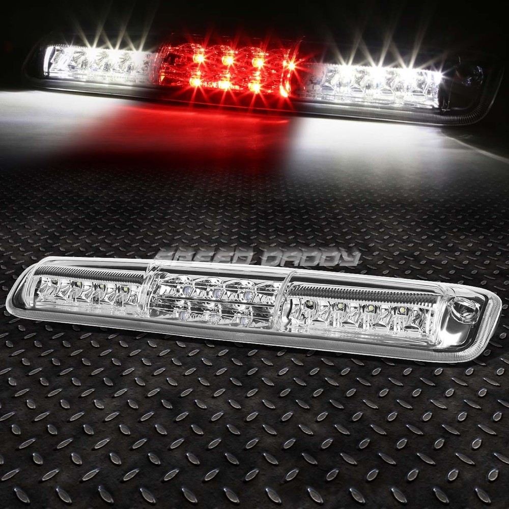 [DUAL ROW LED]FOR 99-07 SILVERADO SIERRA THIRD 3RD TAIL BRAKE LIGHT CARGO LAMP