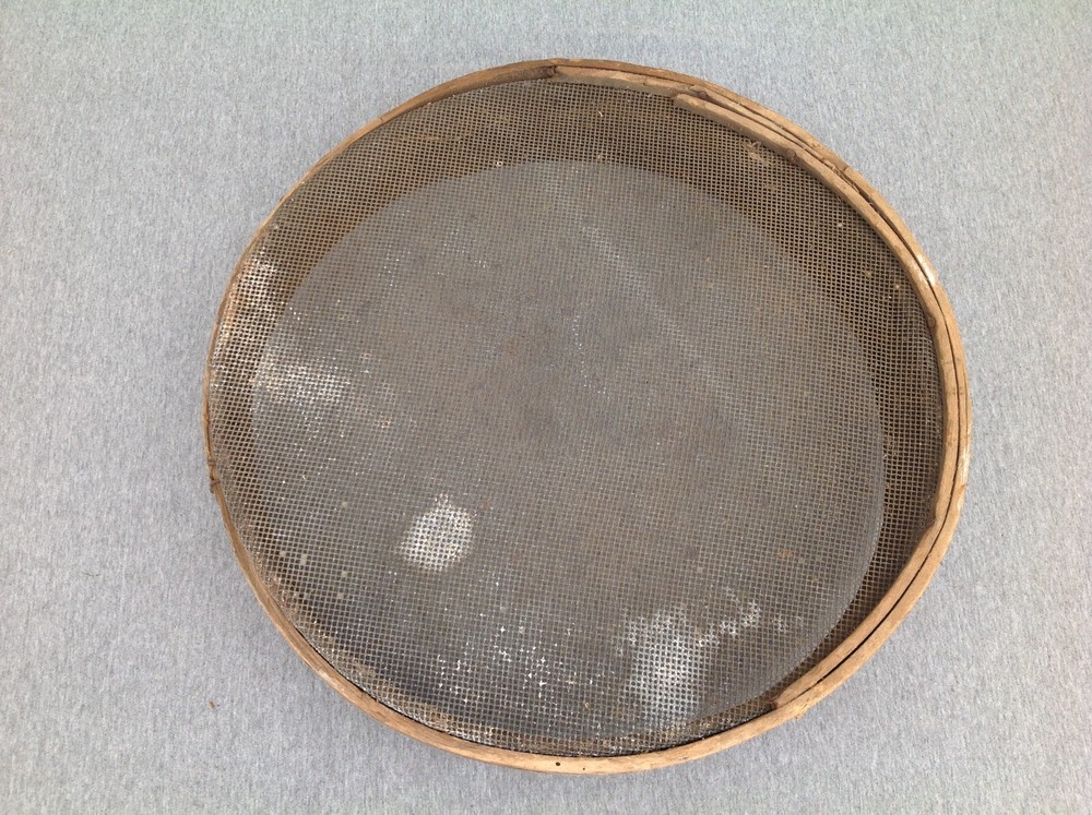 Antique Large 18" Round Sifter