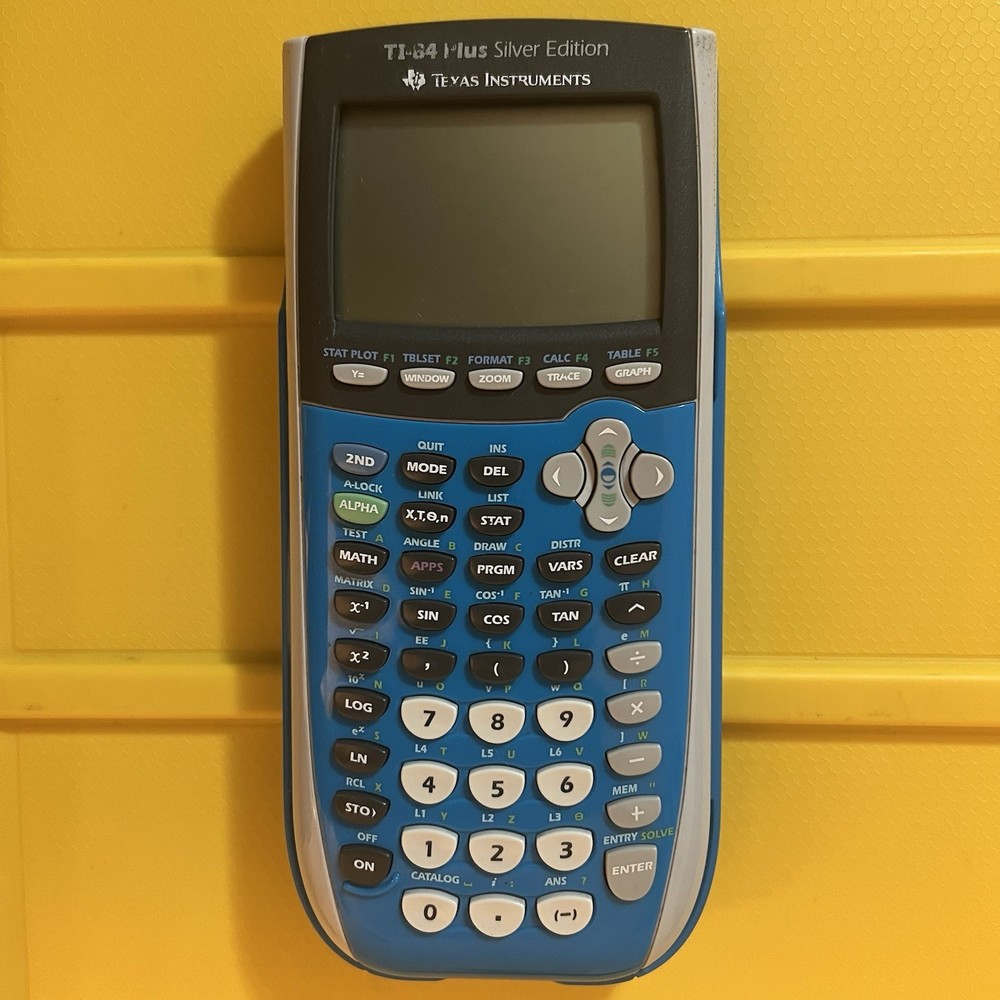 TI-84 Plus Silver Edition Texas Instruments Graphing Calculator