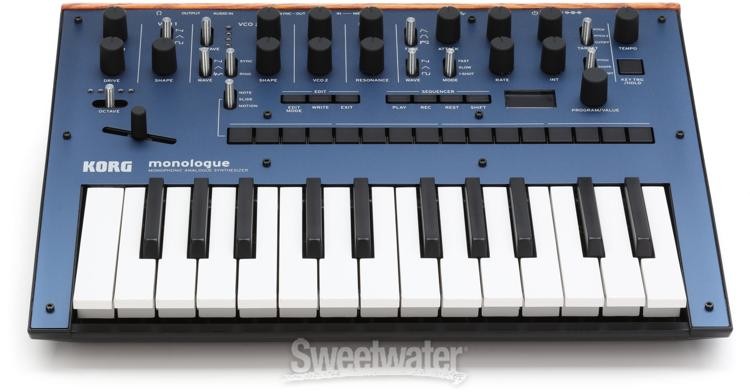 Korg monologue Analog Synthesizer - Blue