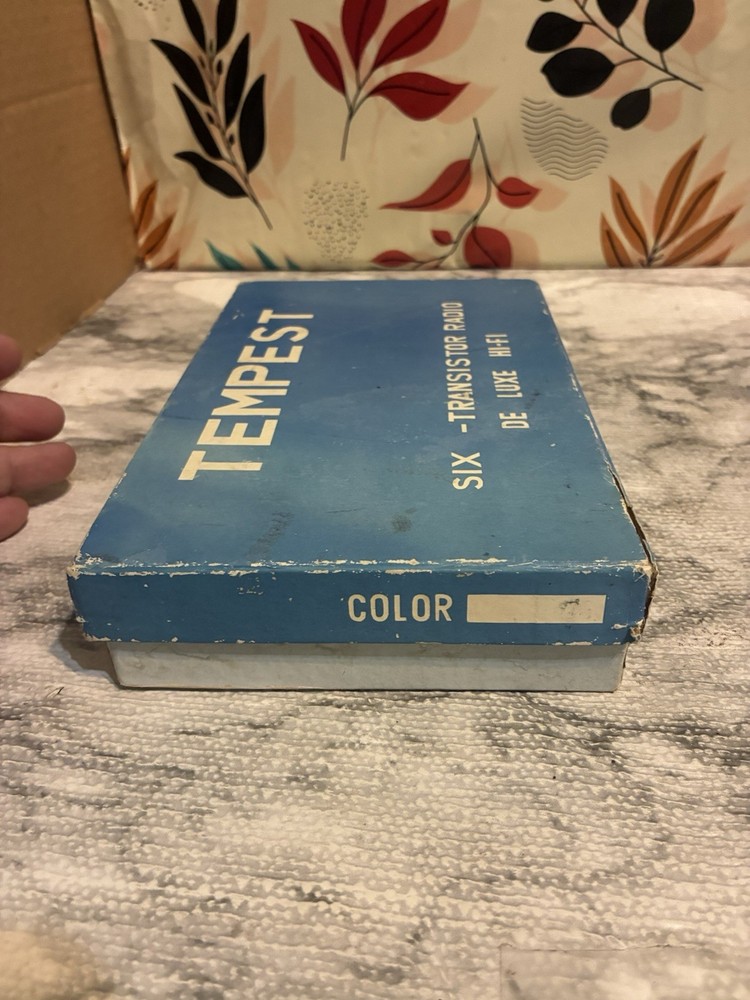 Tempest Transistor Radio