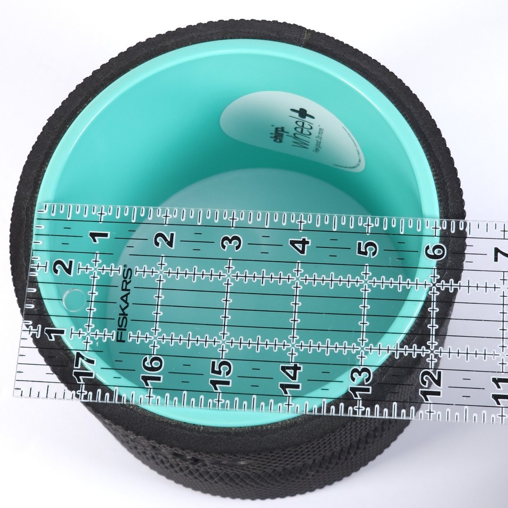 CHIRP Wheel + Plus 6" Deep Tissue Back Rolling Exercise Foam Roller Replacement