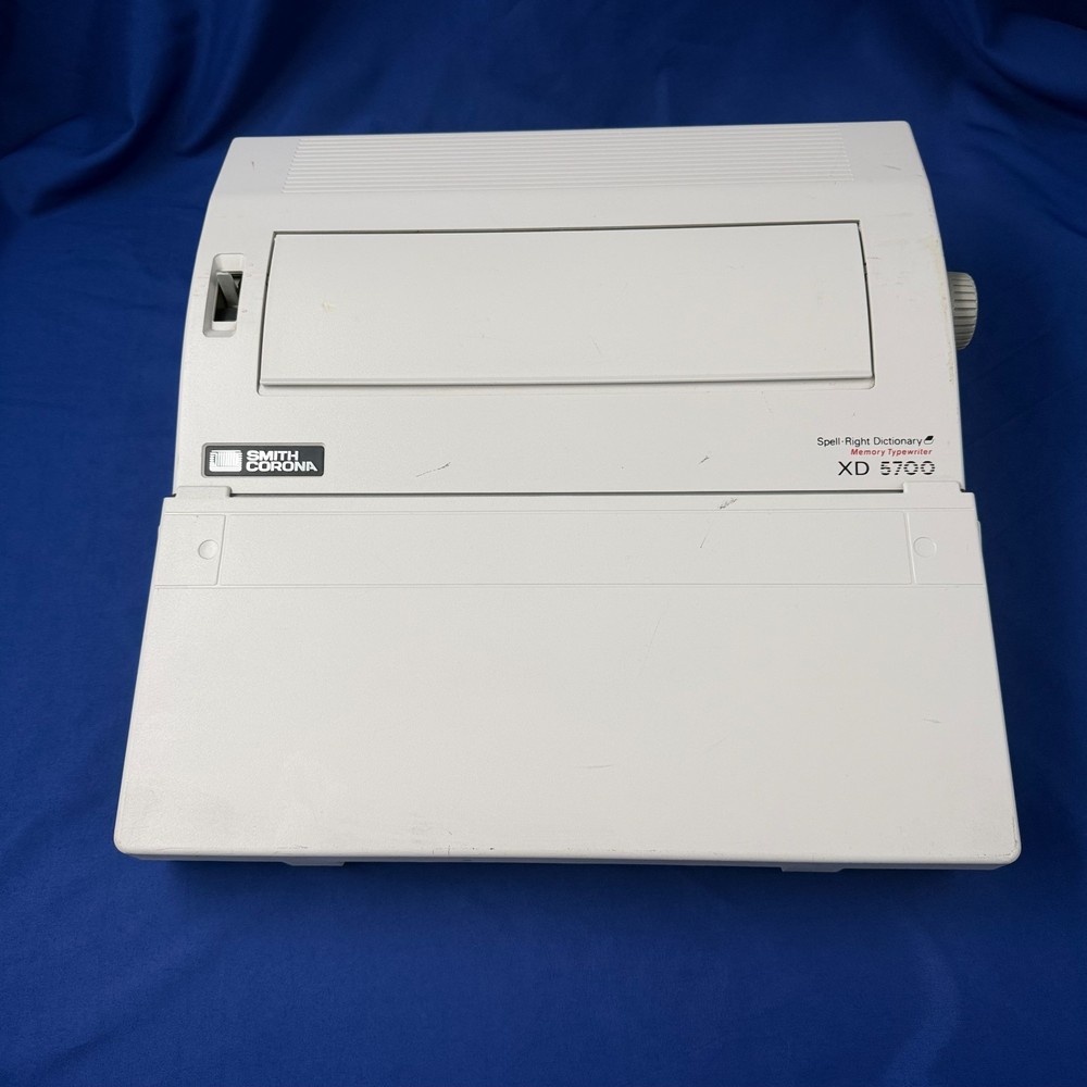 Smith Corona XD 5700 Electronic Typewriter Spell-Right Dictionary Memory TESTED