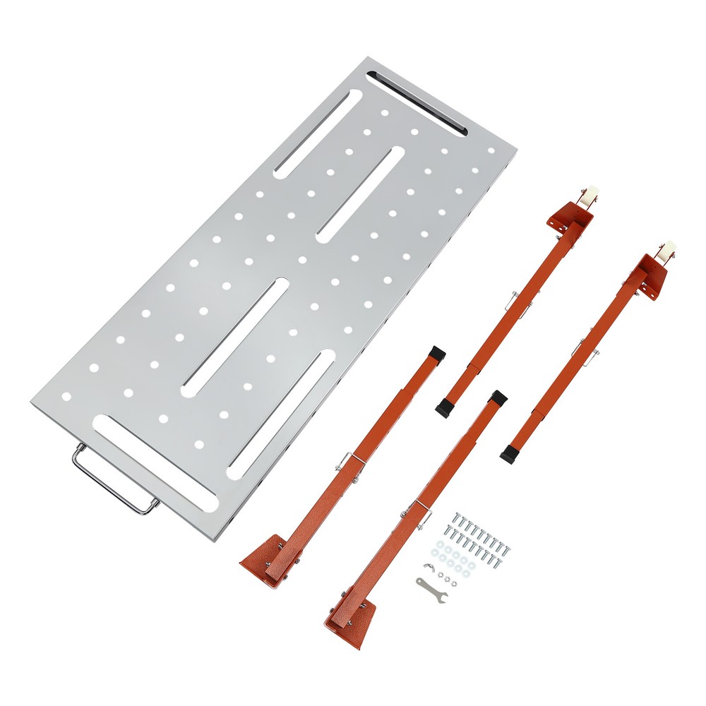 Steel Portable Welding Table Welding Workbench Table Folding Work Bench Silver!!