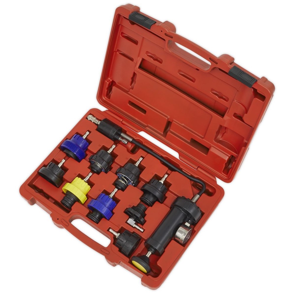 Sealey VS0013 Cooling System Pressure Test Kit 10pc