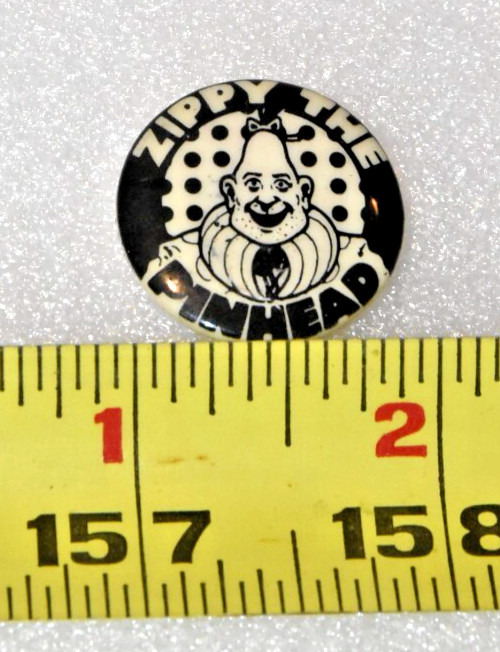 ZIPPY THE PINHEAD PINBACK BUTTON