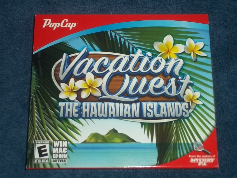 VACATION QUEST - THE HAWAIIAN ISLANDS CD-ROM SOFTWARE (PC/MAC, 2010)